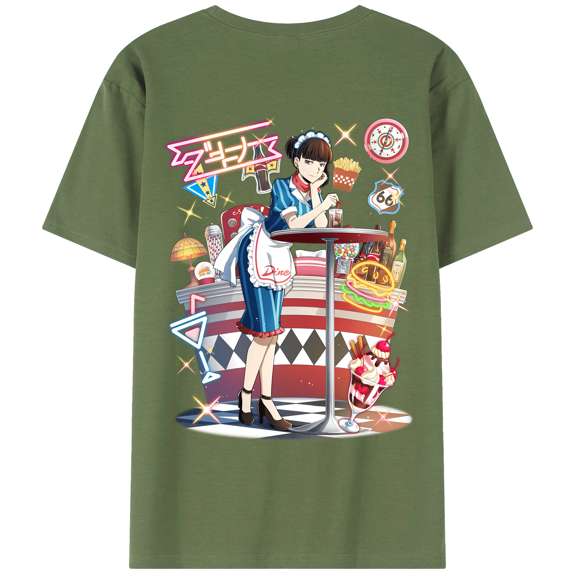 （画像用） 文豪ストレイドッグス Bungo Stray Dogs 綿100％ メンズ半袖Tシャツ（バックプリント） 通気性